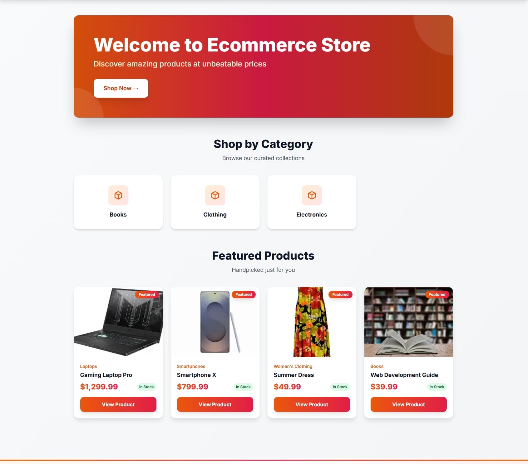 E-Commerce Platform